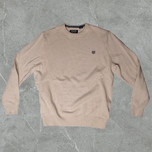 Chaps Stitched Sweater (L) - Picture 1 of 5